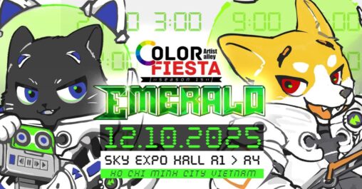 【ベトナム】Color Fiesta 16「Bản Sắc」——日本人イラストレーターAkiakaneも来越、ベトナム最大アニメ祭典が4月開催