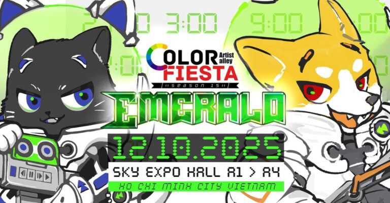 【ベトナム】Color Fiesta 16「Bản Sắc」。日本人イラストレーターAkiakaneも来越、ベトナム最大アニメ祭典が4月開催
