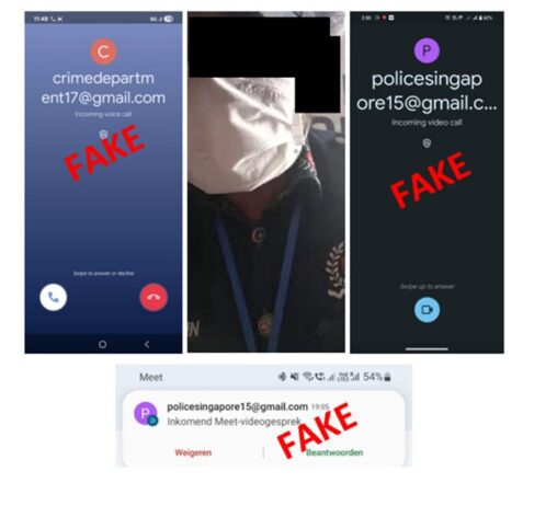 【シンガポール】Google Meetが警察官詐欺の舞台に——19日で13件・3万2千SGD被害