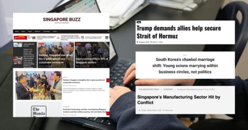 【シンガポール】偽地元ニュース6サイト遮断——選挙10日間で活性化、5年潜伏の情報工作