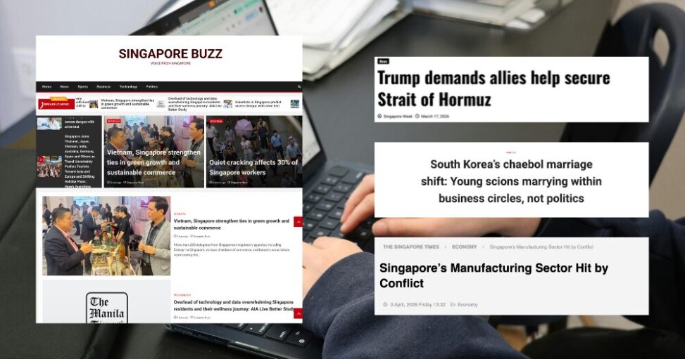 【シンガポール】偽地元ニュース6サイト遮断——選挙10日間で活性化、5年潜伏の情報工作