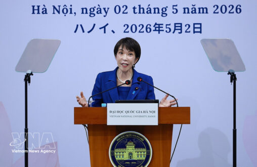 【ベトナム】高市首相、ハノイで「アジアのAI」構想を表明。半導体研究者500人のうち日本が250人を育成