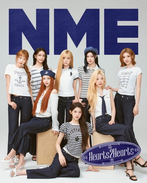 【韓国】SM新人Hearts2Hearts、英音楽誌NMEの表紙に。新曲『Lemon Tang』が国内1位、夏に日本デビュー