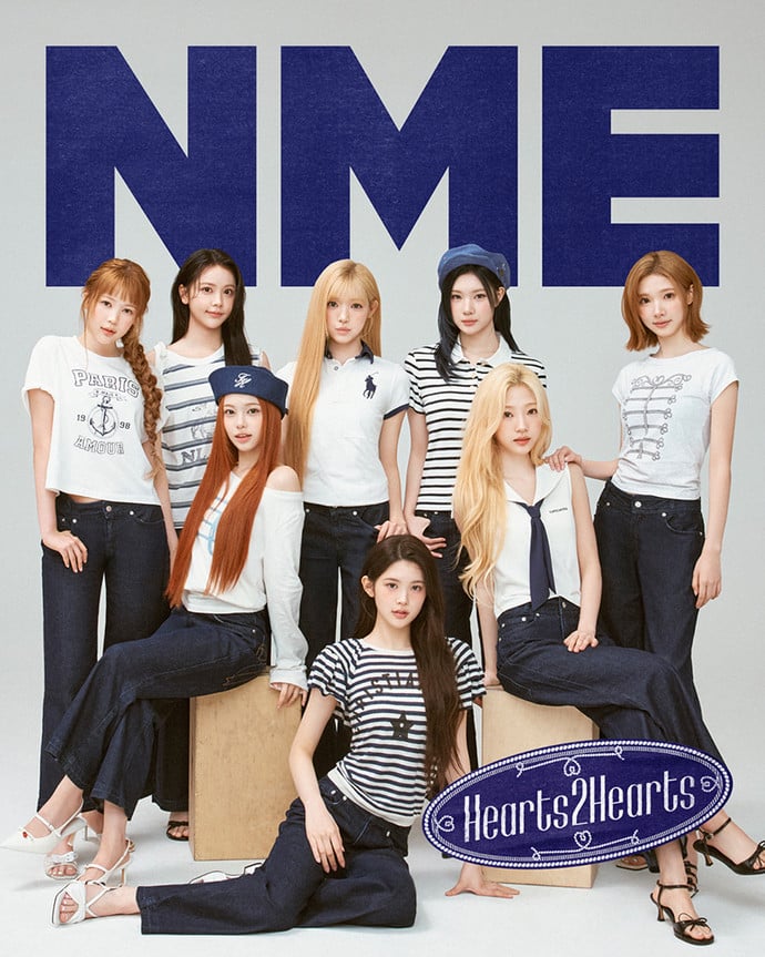 【韓国】SM新人Hearts2Hearts、英音楽誌NMEの表紙に。新曲『Lemon Tang』が国内1位、夏に日本デビュー