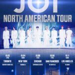 【アメリカ】JO1、10月に米国デビューツアー5都市。日本は5万人ドーム、米国は2,400人クラブから
