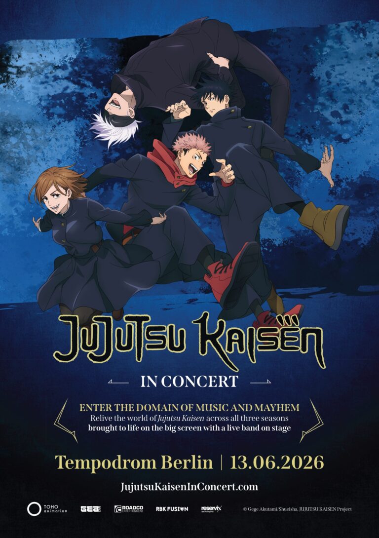 【ドイツ】呪術廻戦の劇伴が世界ツアーに。ベルリンでドイツ唯一の公演、全3期の音楽を12人編成で生演奏