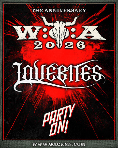 【ドイツ】日本の女性メタルバンドLOVEBITES、世界最大フェスWackenに8年ぶり出演。7月29日メインステージへ