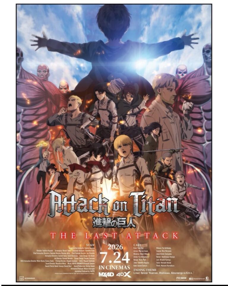 【インド】進撃の巨人、完結編がインド初上映へ。日本公開から1年8か月、4DXで7月24日