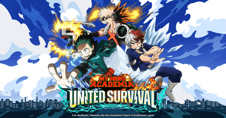 【世界15カ国】KLab『僕のヒーローアカデミア UNITED SURVIVAL』、日本の無料ランキングは2週間で3位から160位へ。香港だけ74位で持ちこたえた