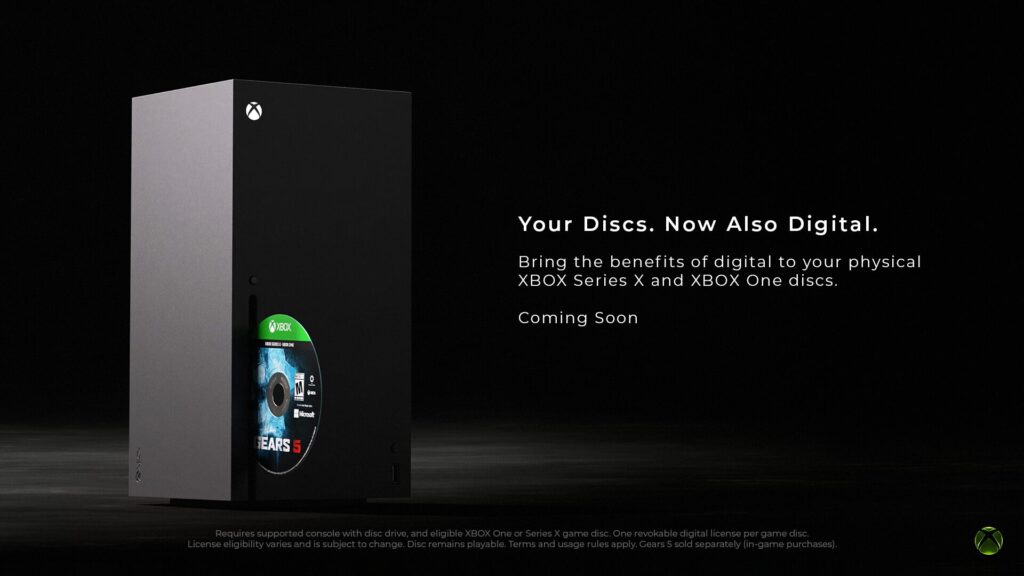 【アメリカ】マイクロソフト、Xboxのディスクを入れるとデジタル版の権利も付く。8月31日テスト開始、ソニーは2028年にディスク生産終了