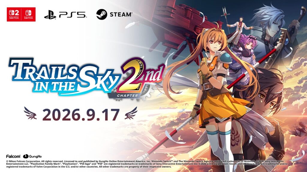 【アメリカ】日本ファルコム『空の軌跡 the 2nd』、海外レビュー平均91点で前作超え。9月17日世界同時発売